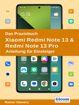 cover image of Das Praxisbuch Xiaomi Redmi Note 13 & Redmi Note 13 Pro--Anleitung für Einsteiger